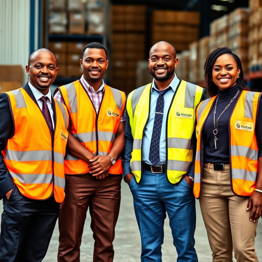 Timstar logistics team Port Harcourt warehouse